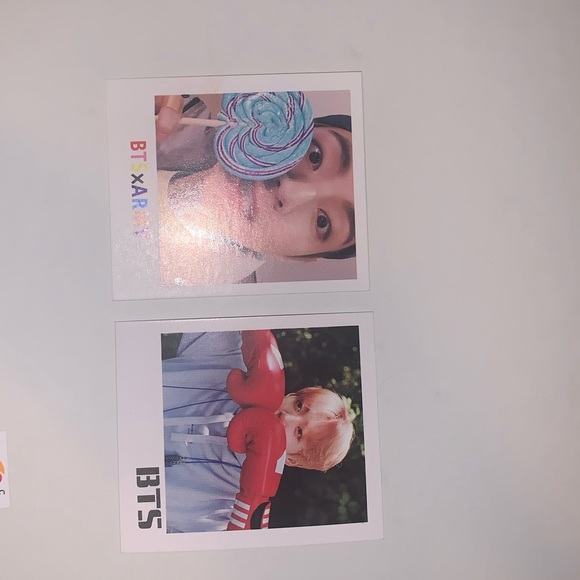 TAEHYUNG AND JUNGKOOK UNOFFICIAL PHOTOCARDS - Picture 2 of 2